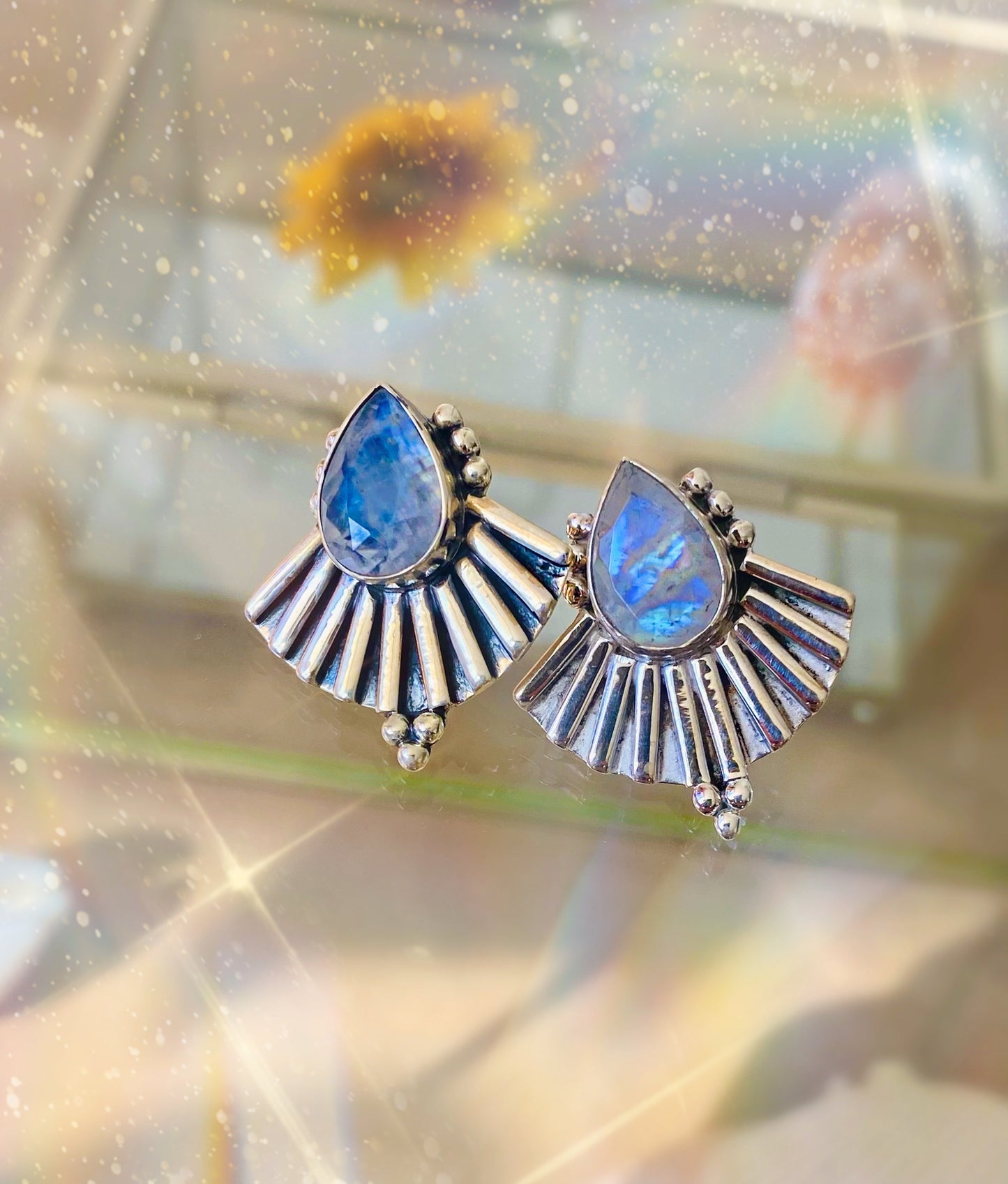 Star burst earring