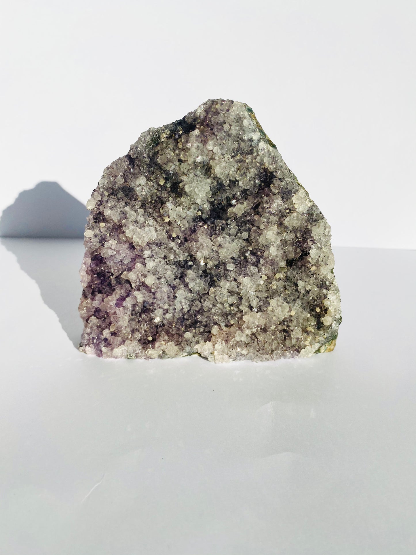 Free standing rainbow amethyst