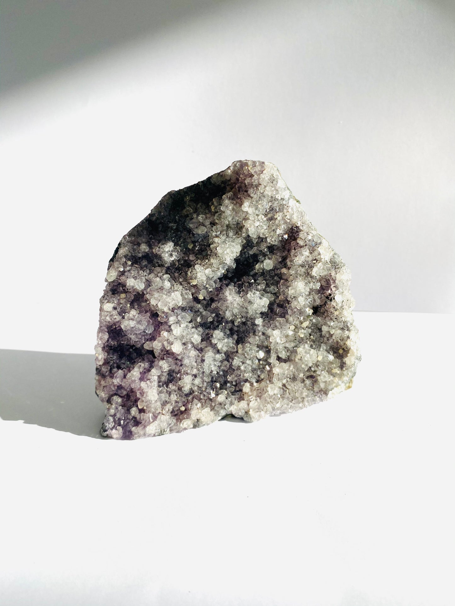 Free standing rainbow amethyst