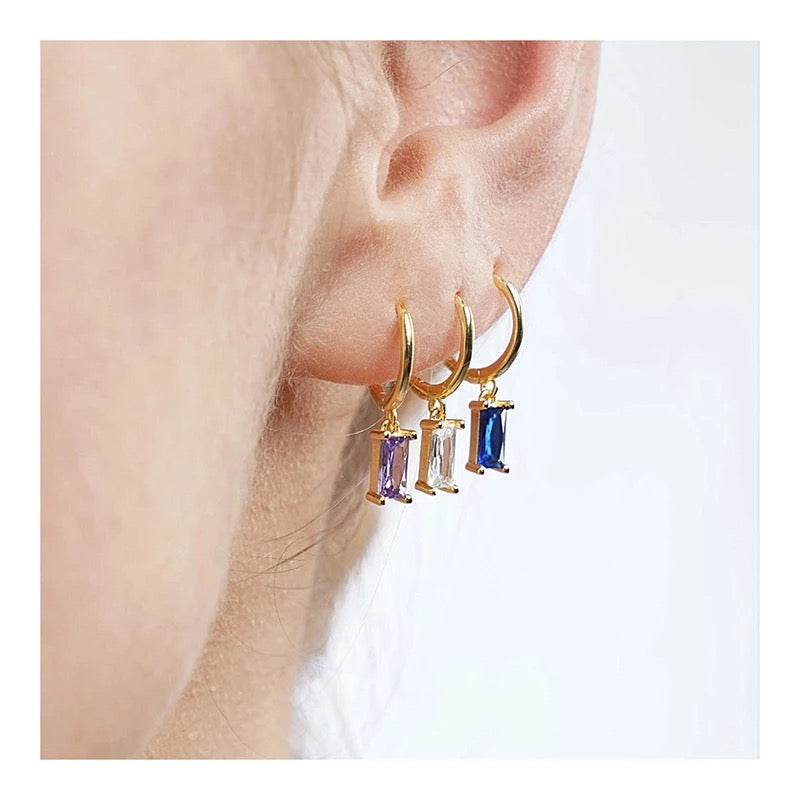 Grace hoop earring 18k