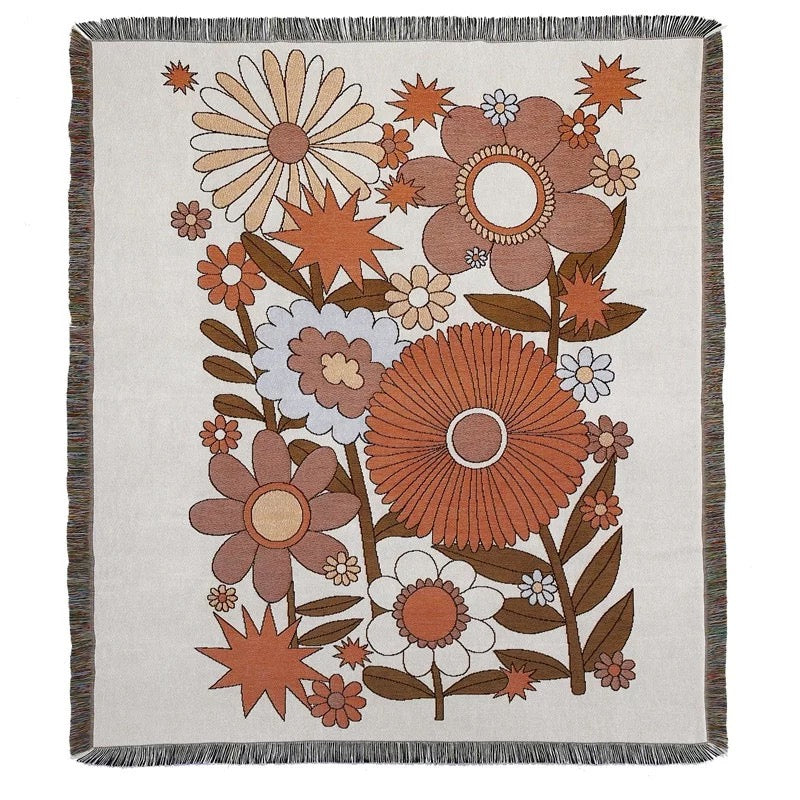 Bloom and Blossom throw rug