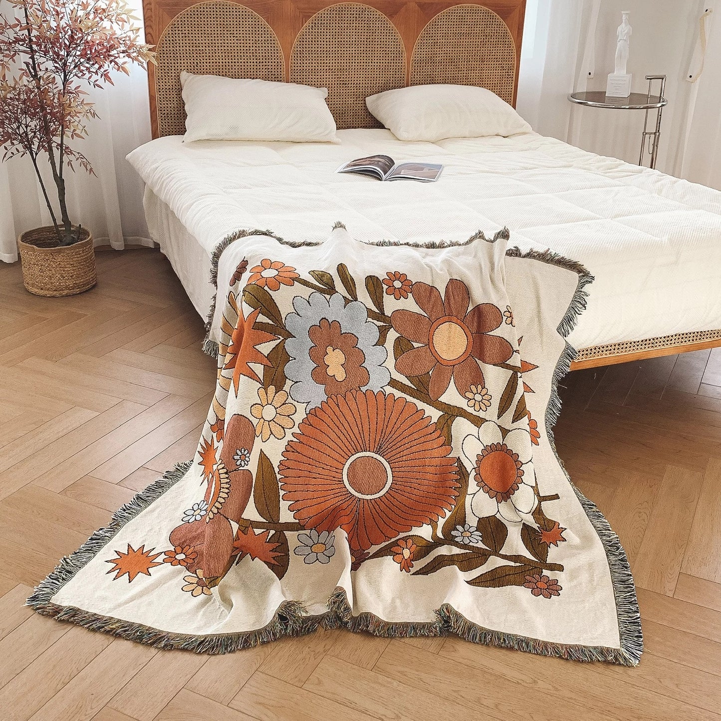 Bloom and Blossom throw rug