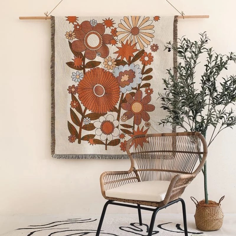 Bloom and Blossom throw rug