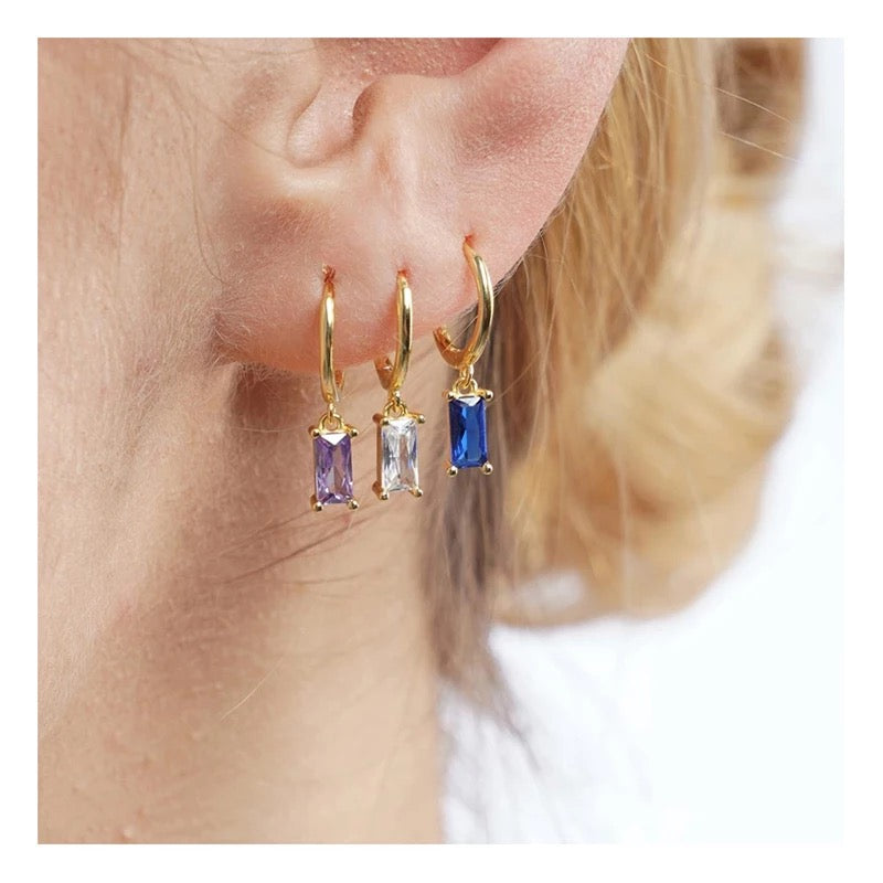 Grace hoop earring 18k