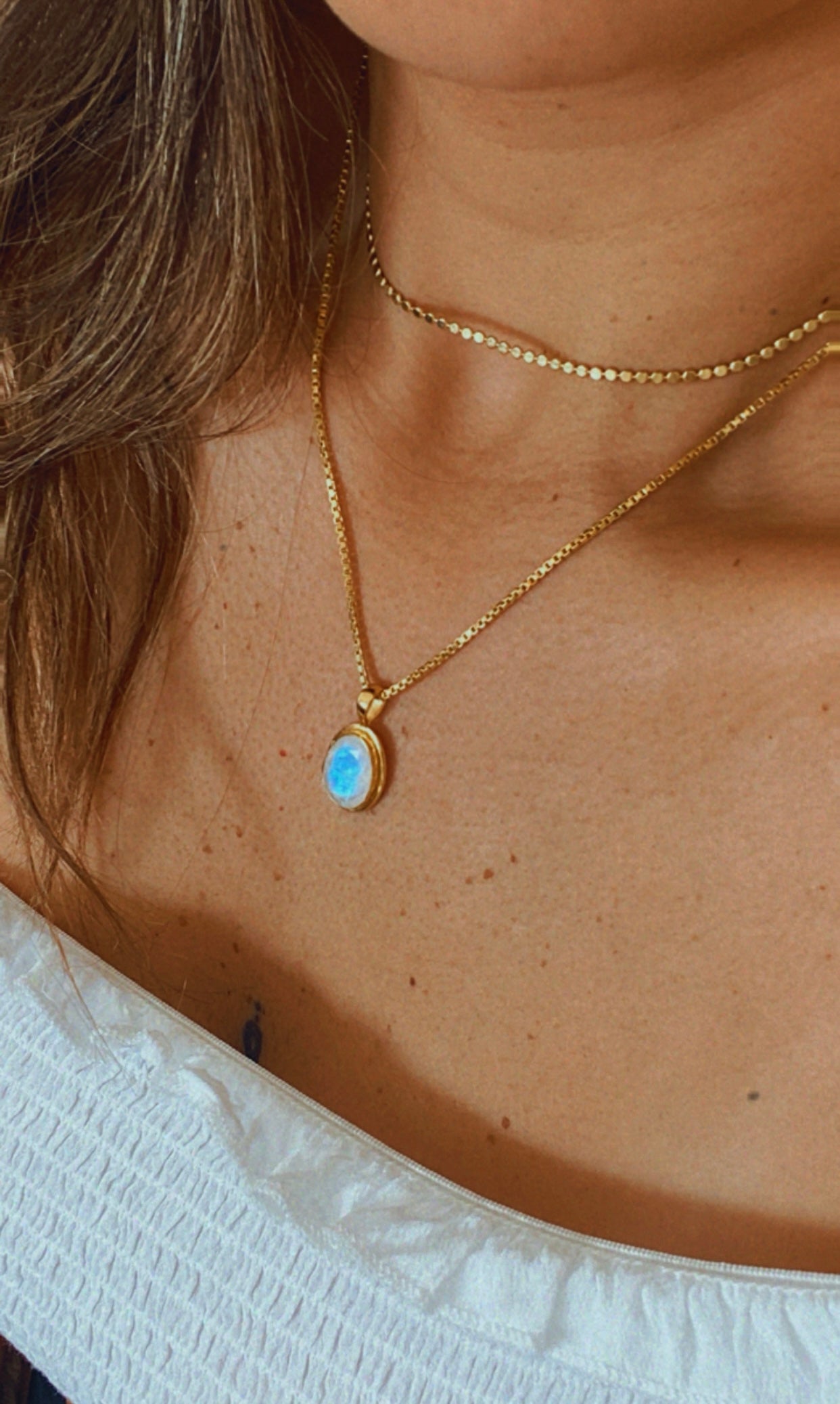 Mix cross 18K chain