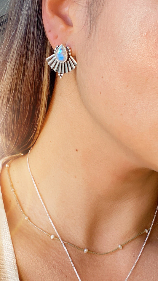 Star burst earring
